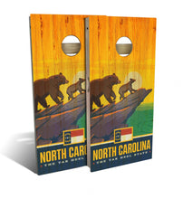 North Carolina State Pride Cornhole Boards
