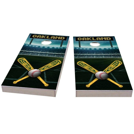 Oakland Baseball All-Weather Cornhole