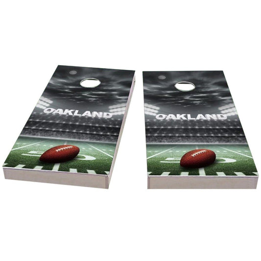 Oakland Football All-Weather Cornhole