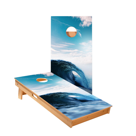 Ocean Wave Cornhole Boards