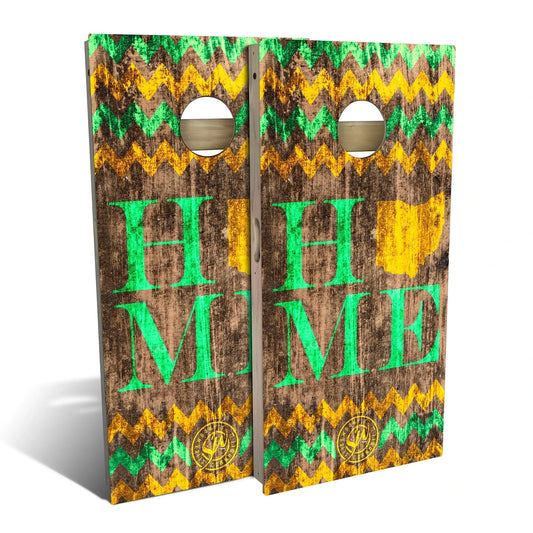 Ohio Home Green Cornhole Boards