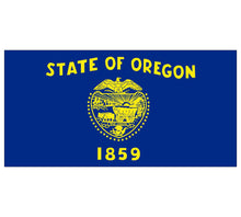Oregon State Flag poolmat closeup
