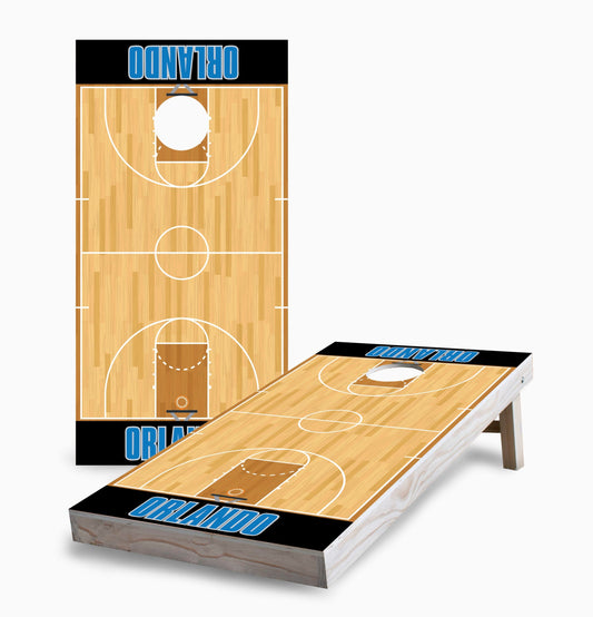 Orlando Basketball Cornhole Boards