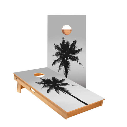 Palm Silhouette Cornhole Boards