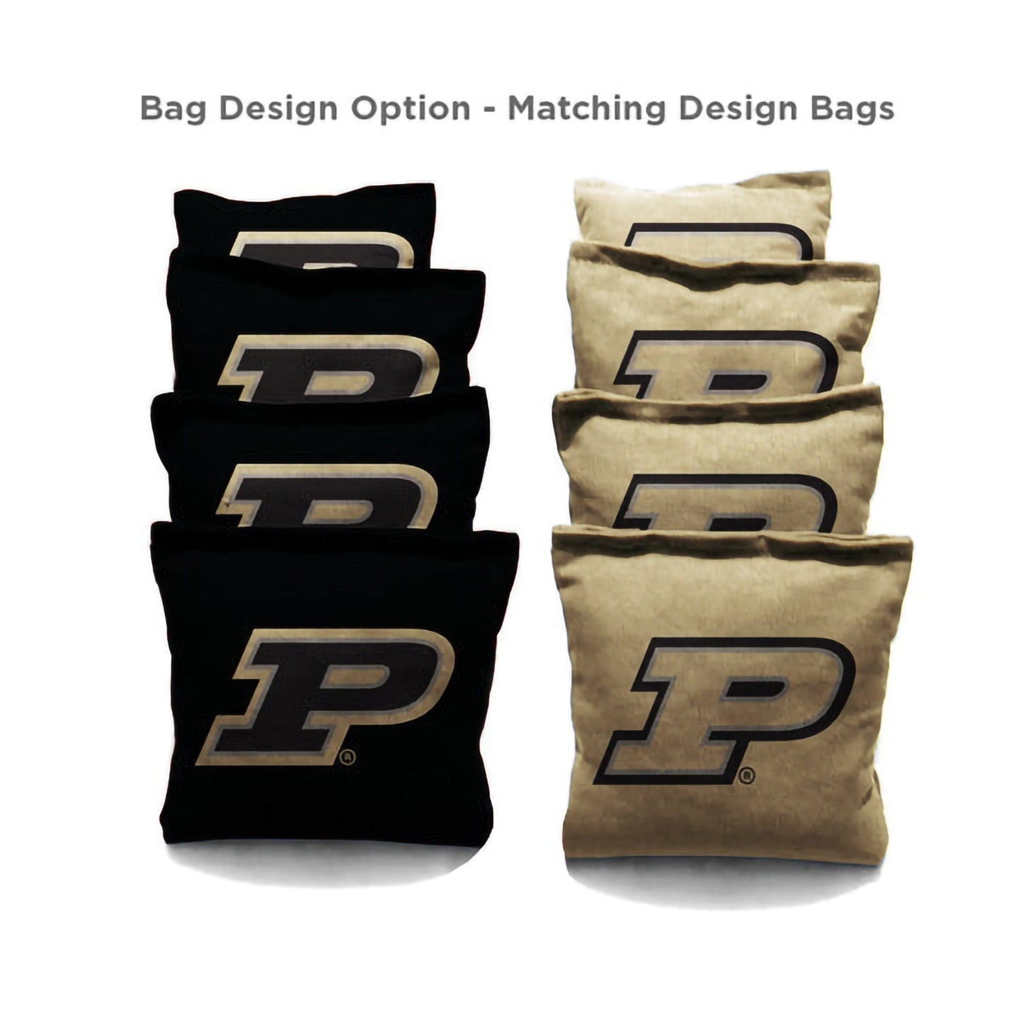 purdue boilermakers cornhole bags
