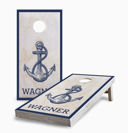Personalized Anchor Cornhole Boards