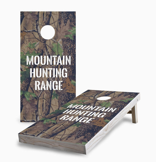 Personalized Hunting Camouflage Cornhole Boards