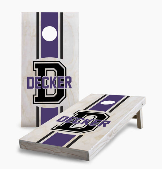 Personalized Name and Initial Cornhole Boards
