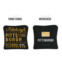 Gameday Pittsburgh Football Synergy Pro Black Bag Fabric
