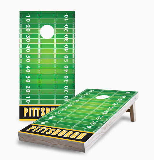 Pittsburgh Football Cornhole Boards