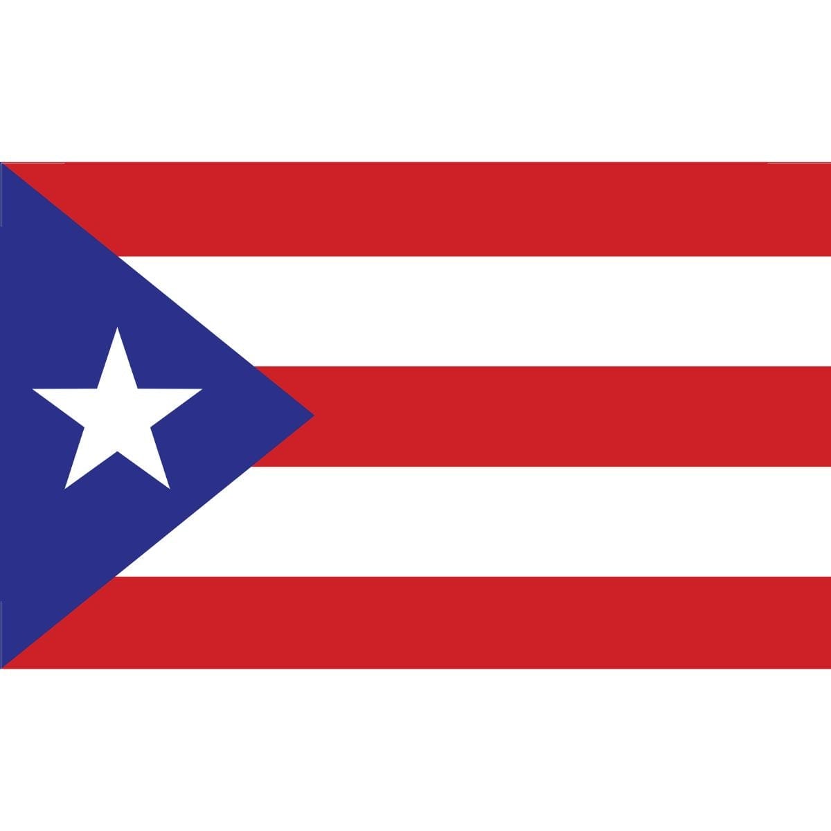 Puerto Rican Flag Decorative Poolmat