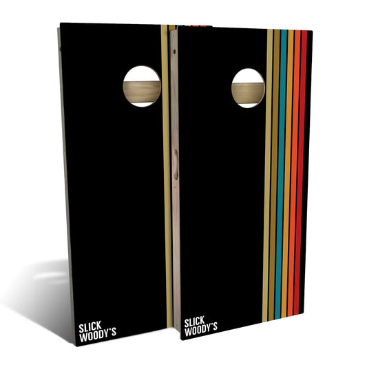 60s Stripes Cornhole Boards