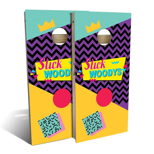 90s Collage Cornhole Boards