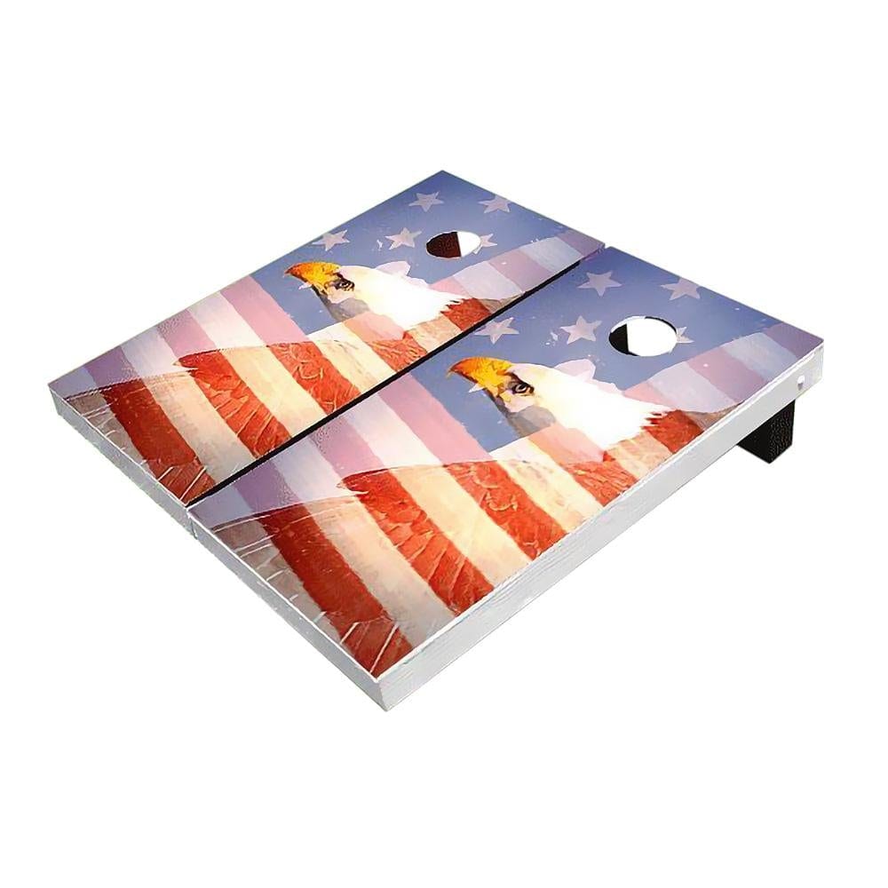 Eagle Stars & Stripes Cornhole Boards