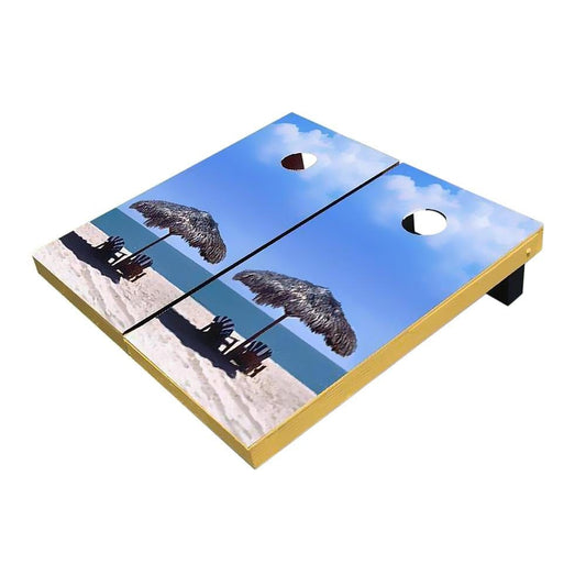 Beach Chairs #1 All-Weather Cornhole Boards
