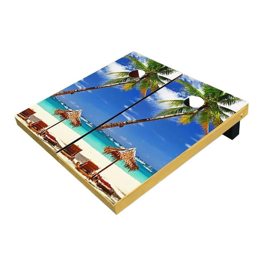 Beach Chairs #3 All-Weather Cornhole Boards