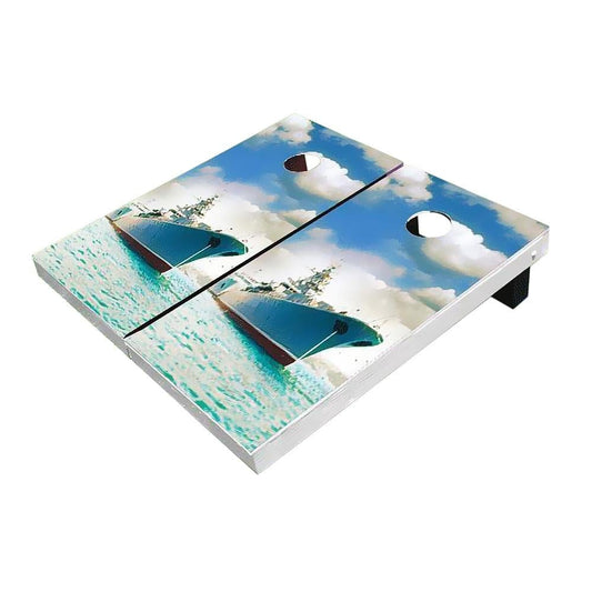 Naval Ship Cornhole Boards