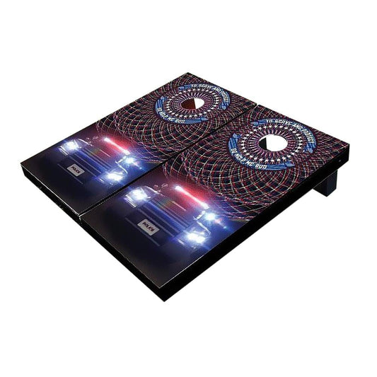 Police Cruiser Cornhole Boards