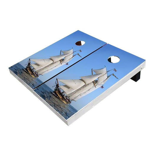 Sailing Boat #2 Cornhole Boards