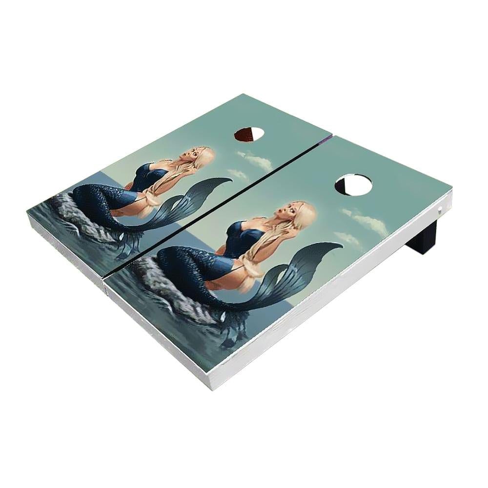 Sexy Mermaid Cornhole Boards