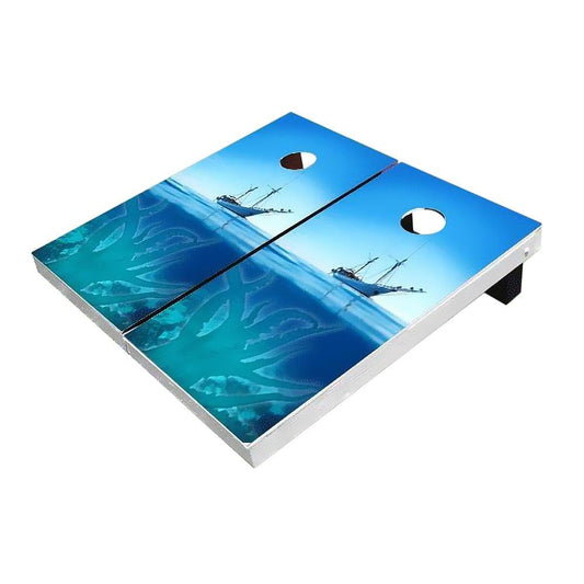 Ship Kraken Cornhole Boards
