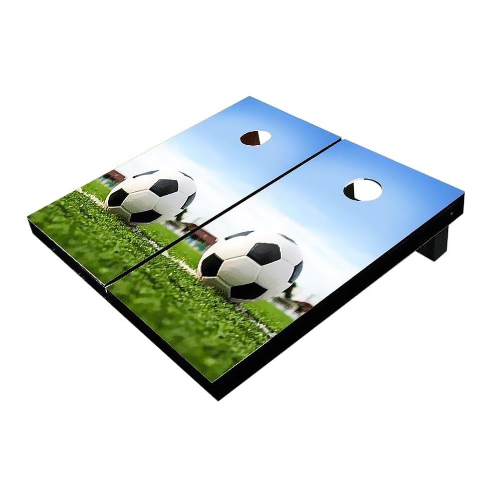 Soccer Ball Cornhole Boards