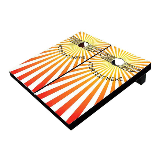 Sun Burst Cornhole Boards