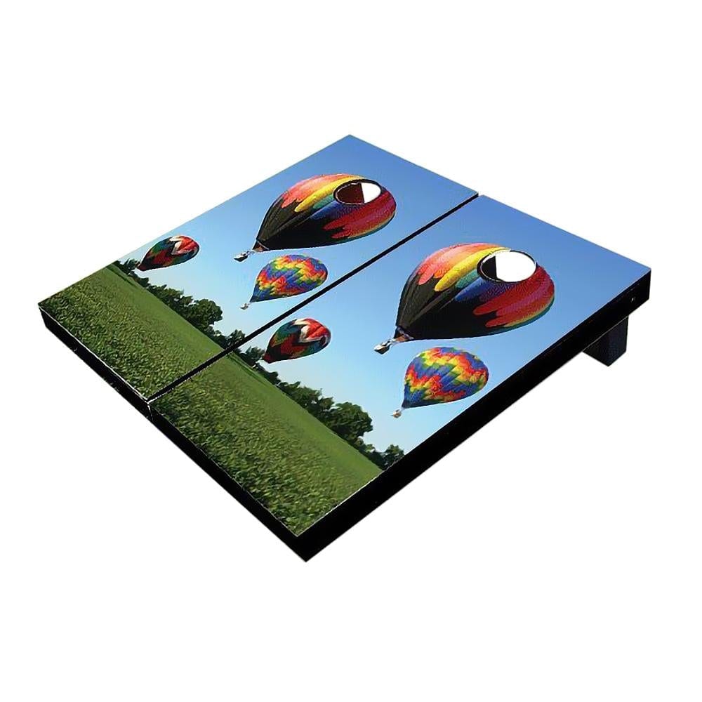 Three Hot Air Balloons Cornhole Boards