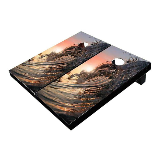 Big Wave Curl Cornhole Boards