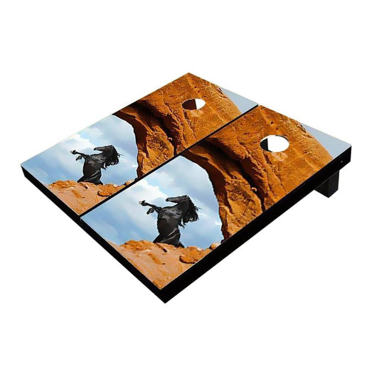 Arch Mustang Cornhole Boards