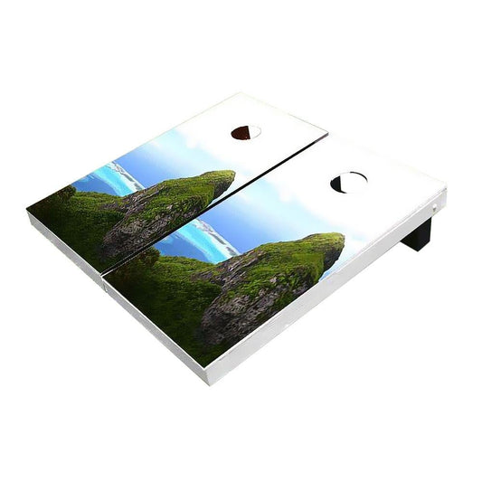 Bora Bora Rock Cornhole Boards
