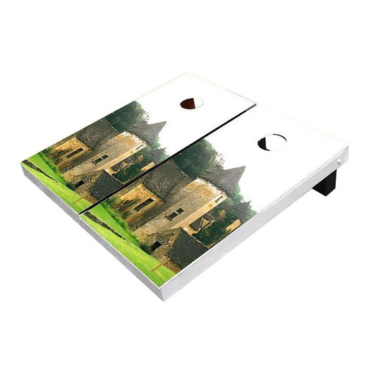 Chateau Castle #1 Cornhole Boards