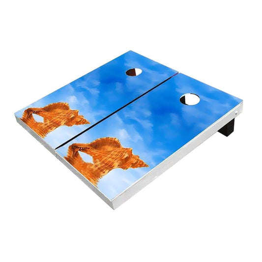 Conch Shell Beach Cornhole Boards