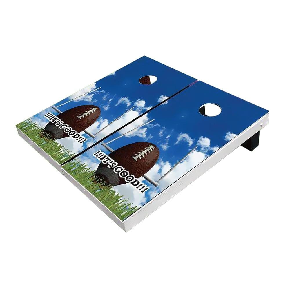 Custom Its Good Football Cornhole Boards