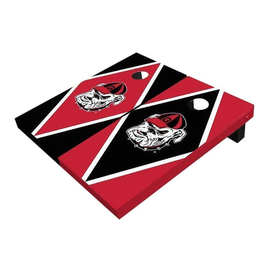 Georgia Alternating Diamond All-Weather Cornhole Boards