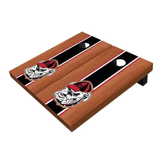 Georgia Black Rosewood All-Weather Cornhole Boards