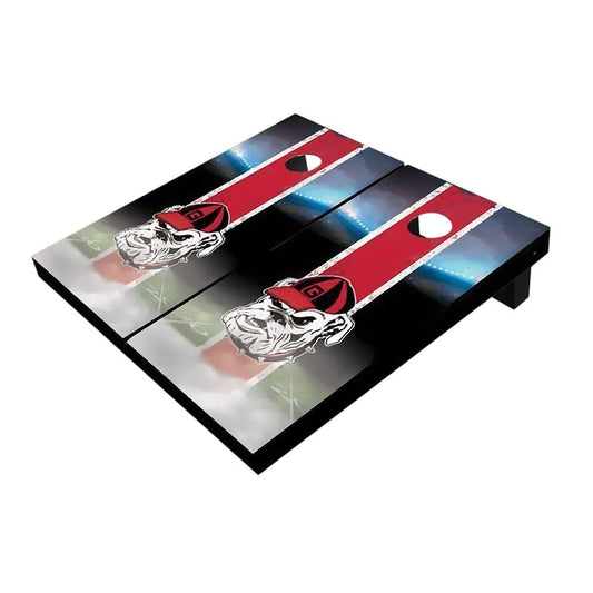 Georgia Field Red All-Weather Cornhole Boards