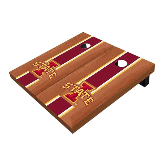 Iowa State Red Rosewood All-Weather Cornhole Boards