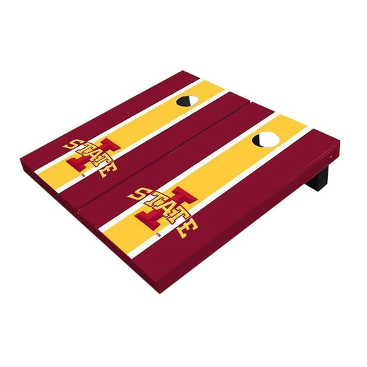 Iowa State Yellow And Red Cornhole Boards