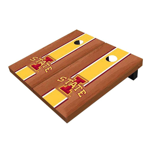 Iowa State Yellow Rosewood Cornhole Boards