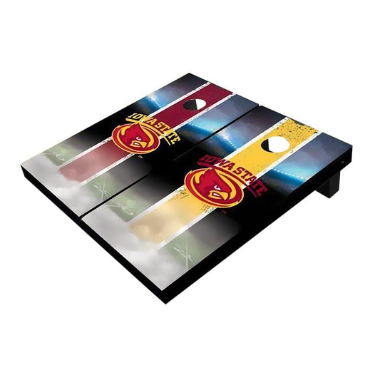 Iowa State Cyclone Field Alternating Cornhole Boards