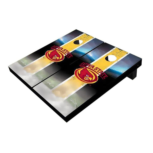 Iowa State Cyclone Field Yellow All-Weather Cornhole Boards