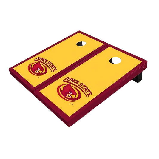 Iowa State Cyclone Red Cornhole Boards