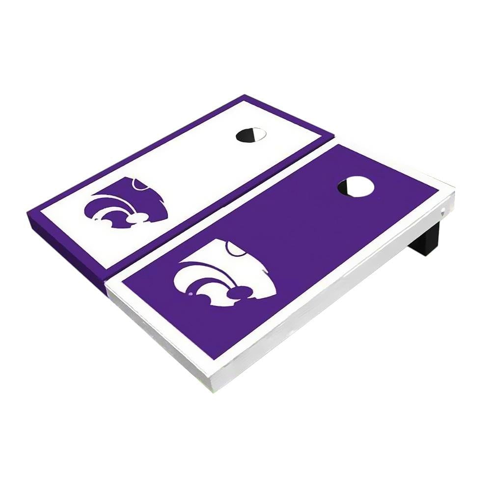 Kansas State Wildcats Alternating Cornhole Set V4