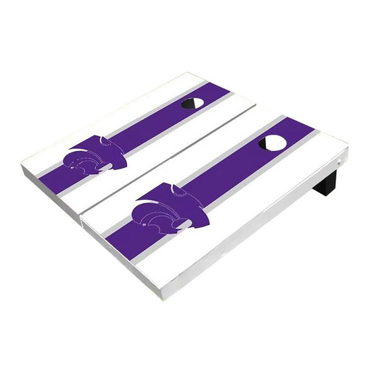 Kansas State Wildcats Purple And White Cornhole Boards