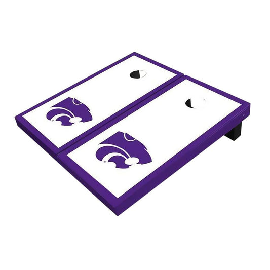 Kansas State Wildcats Purple Cornhole Boards
