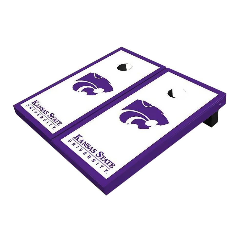 Kansas State Wildcats Purple Cornhole Boards