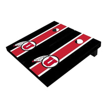 Utah Red And Black All-Weather Cornhole Boards
