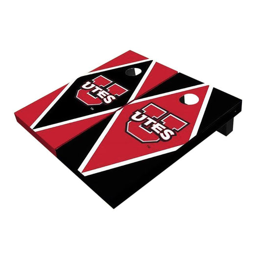Utah Utes Alternating Diamond Cornhole Boards