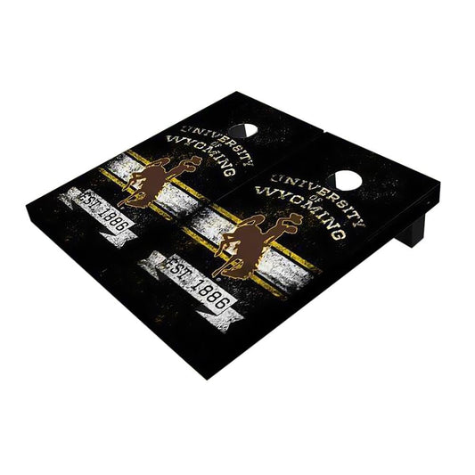 Wyoming Cowboys Solid EST All-Weather Cornhole Boards